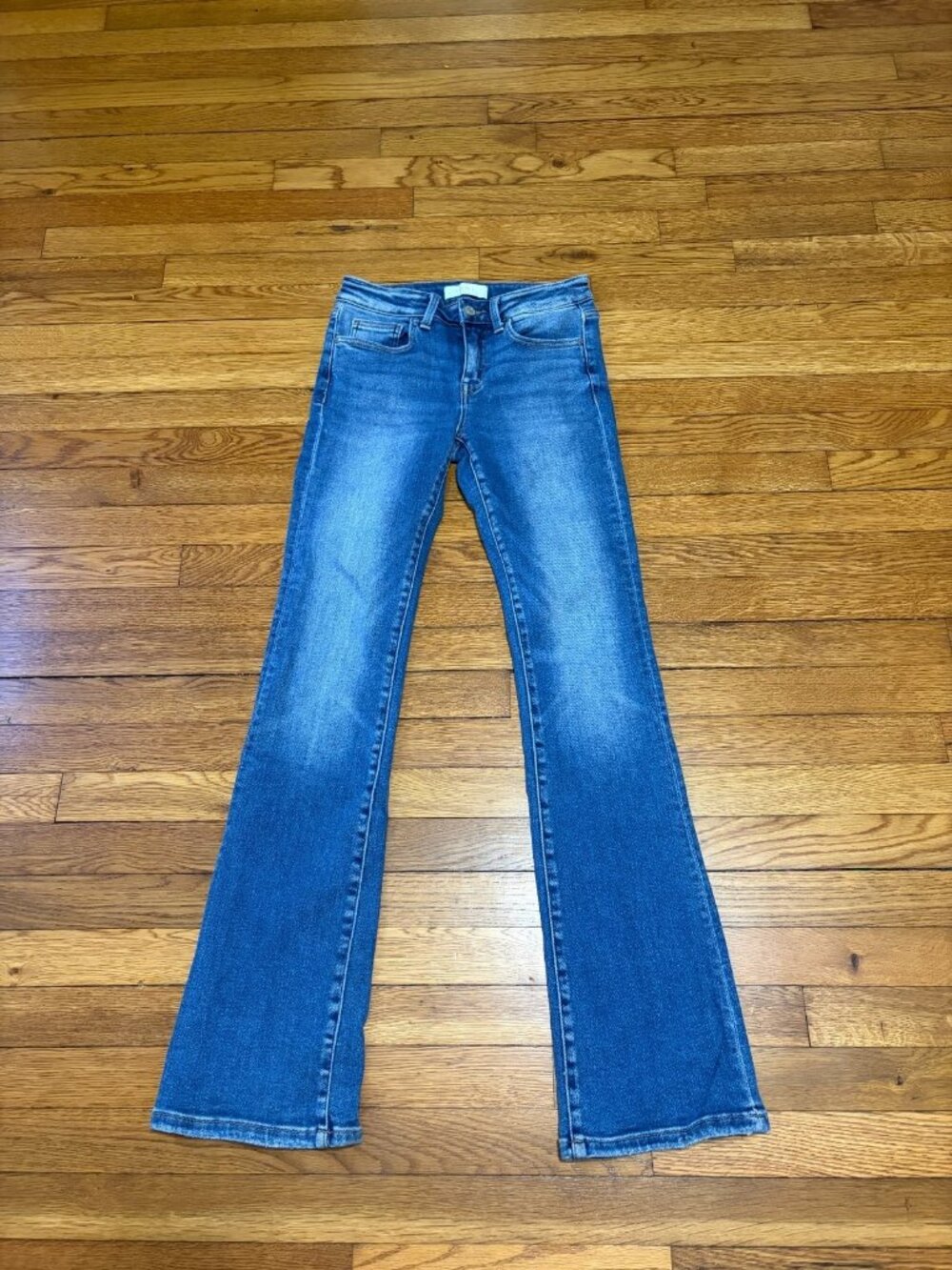 Vervet Flare Jeans Women's Size 25 Blue Denim Mid Rise (26x33.5)